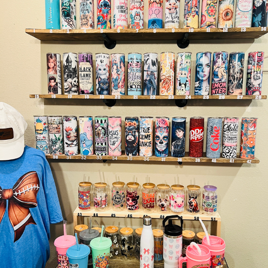 Live Cups, Pens, Tumblers