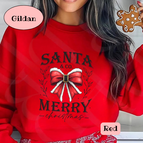Santa & Company Merry Christmas Sweatshirt