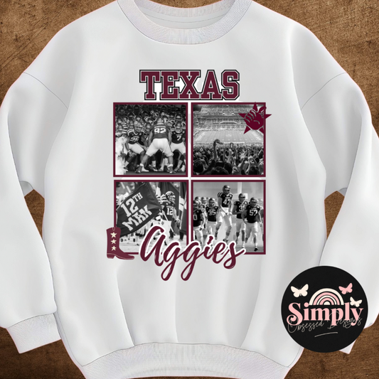 College Football Sweatshirt