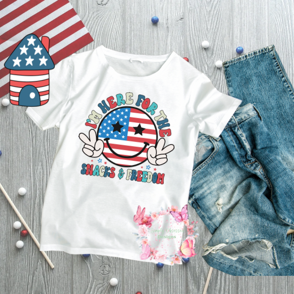 I'm here for the Snacks & Freedom