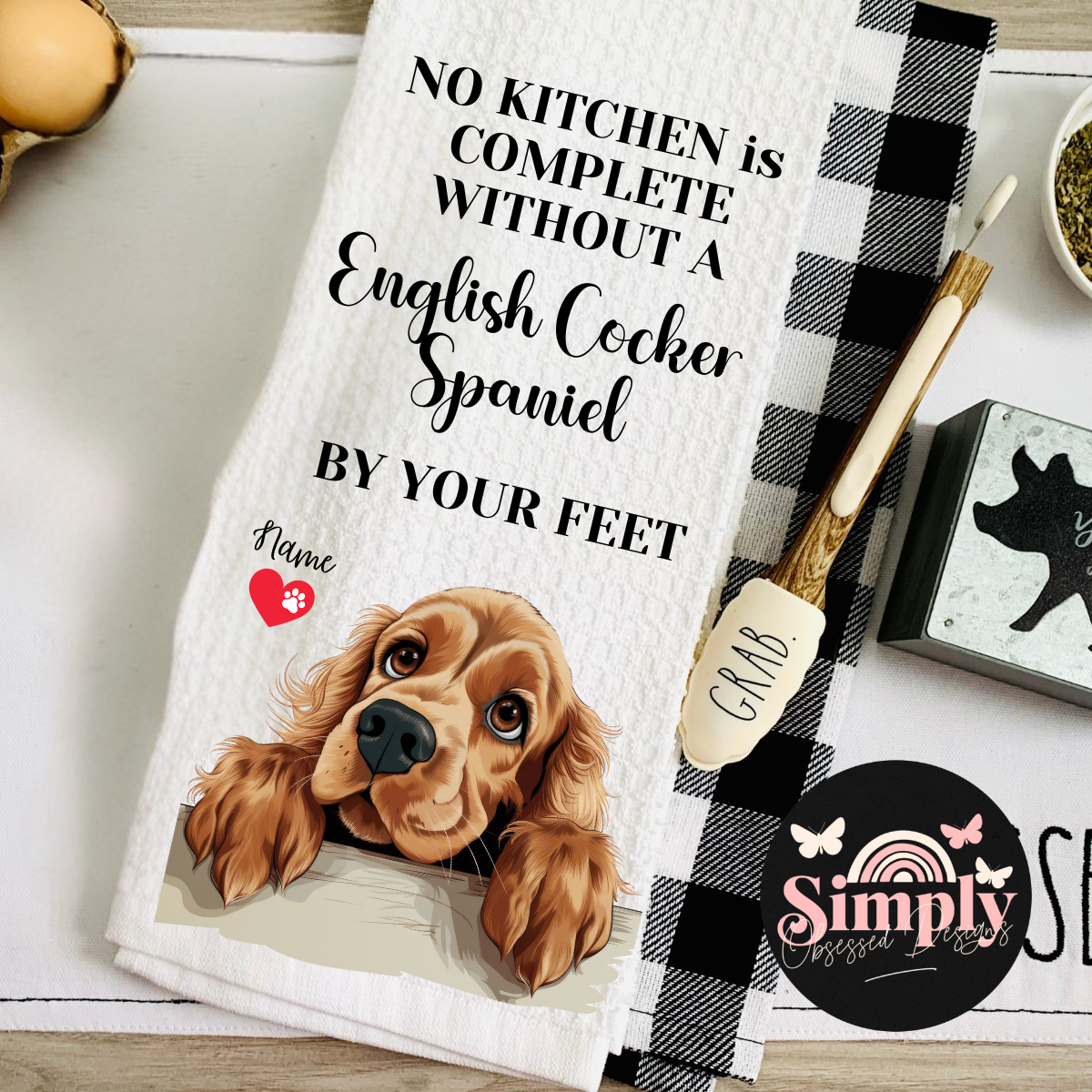 Dog Breed Kitchen Towels