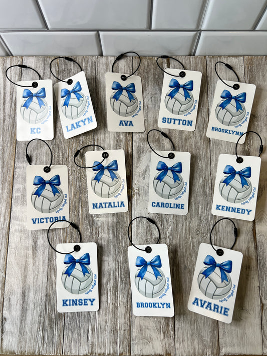 Personalized Custom Bag Tags – Sports, School, Travel & More