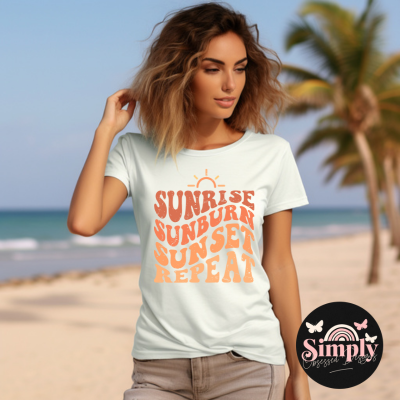 Sunrise Sunburn Sunset Repeat