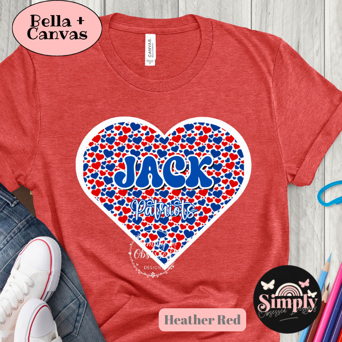 Patriots Heart Tee