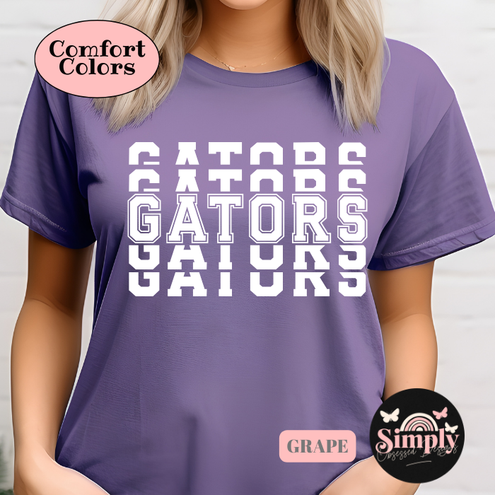 Custom Stacked Team Shirts