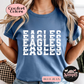 Eagles Text Stack Tee