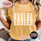 Eagles Text Stack Tee