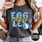 Eagles Checkered Stack Tee