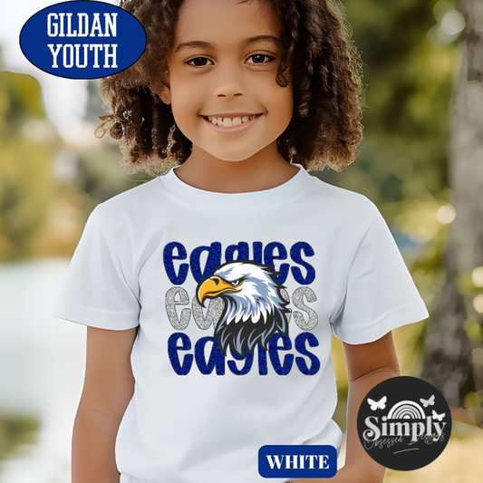 Eagles Stack School Spirit Youth Tee