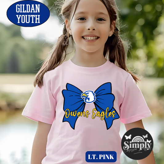 Eagles Bow School Spirit Youth Tee