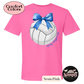 Volleyball Coquette Tee- Add your team or Club Name!