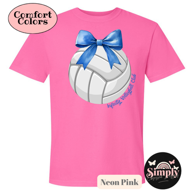 Volleyball Coquette Tee- Add your team or Club Name!