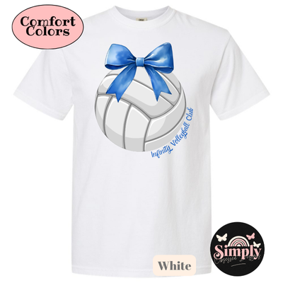 Volleyball Coquette Tee- Add your team or Club Name!