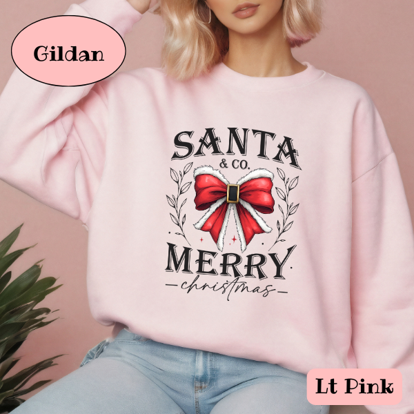 Santa & Company Merry Christmas Sweatshirt