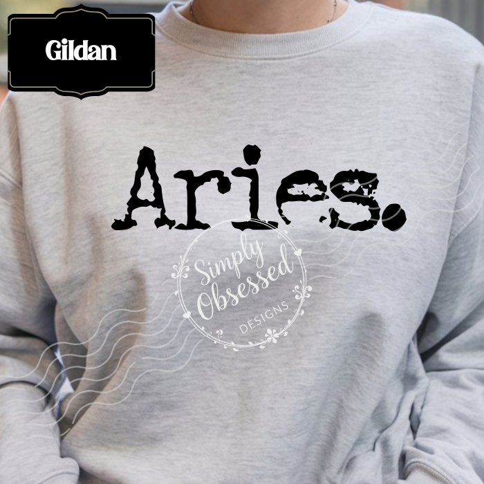 Zodiac signs sweatshirt