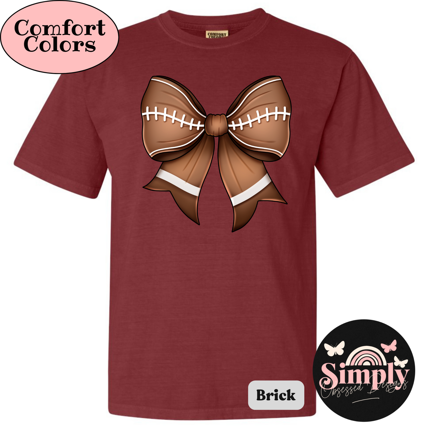 Football Coquette Bow