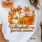 Volleyball is my Favorite Season Fall Vibe Tee