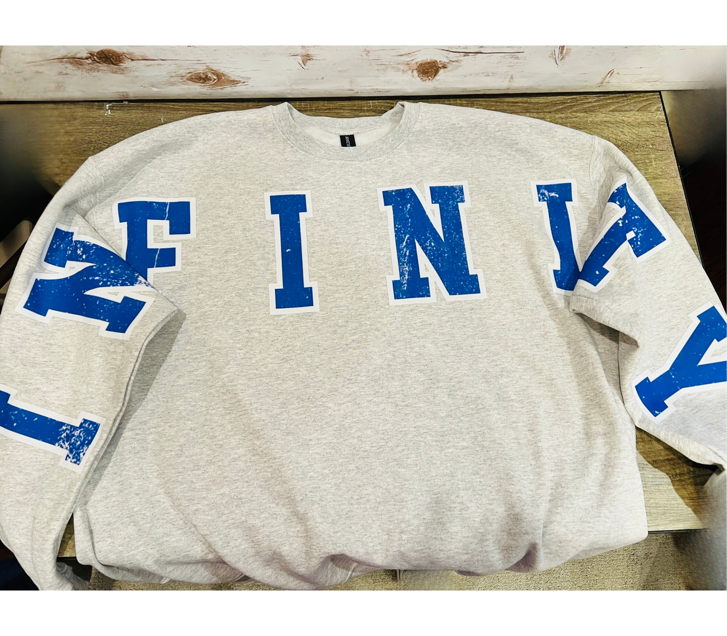 Infinity Sleeve to Sleeve sweatshirt