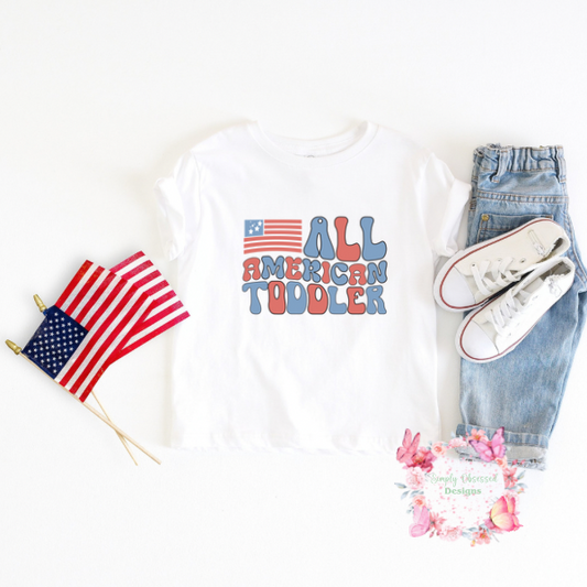 All American Toddler Tee