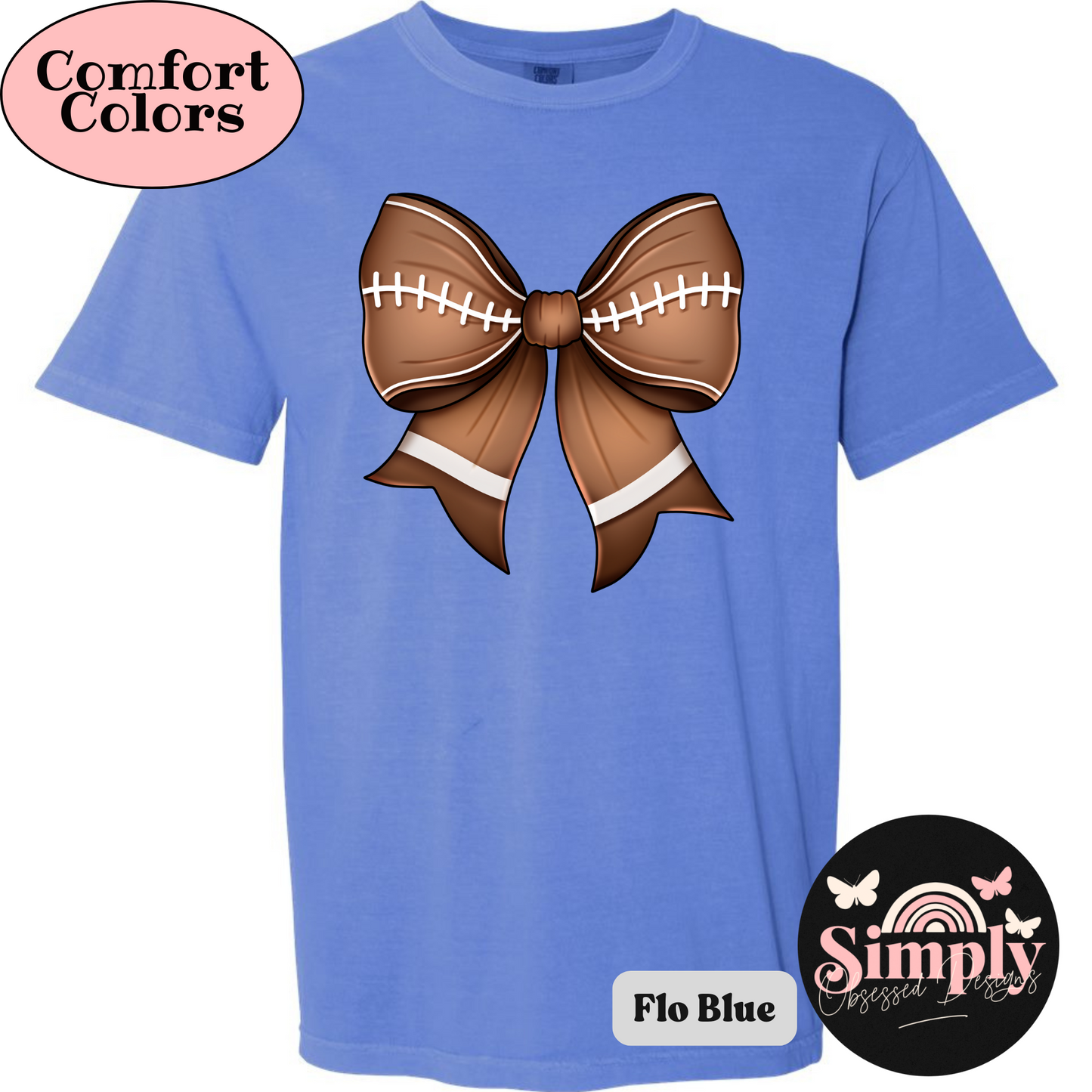Football Coquette Bow