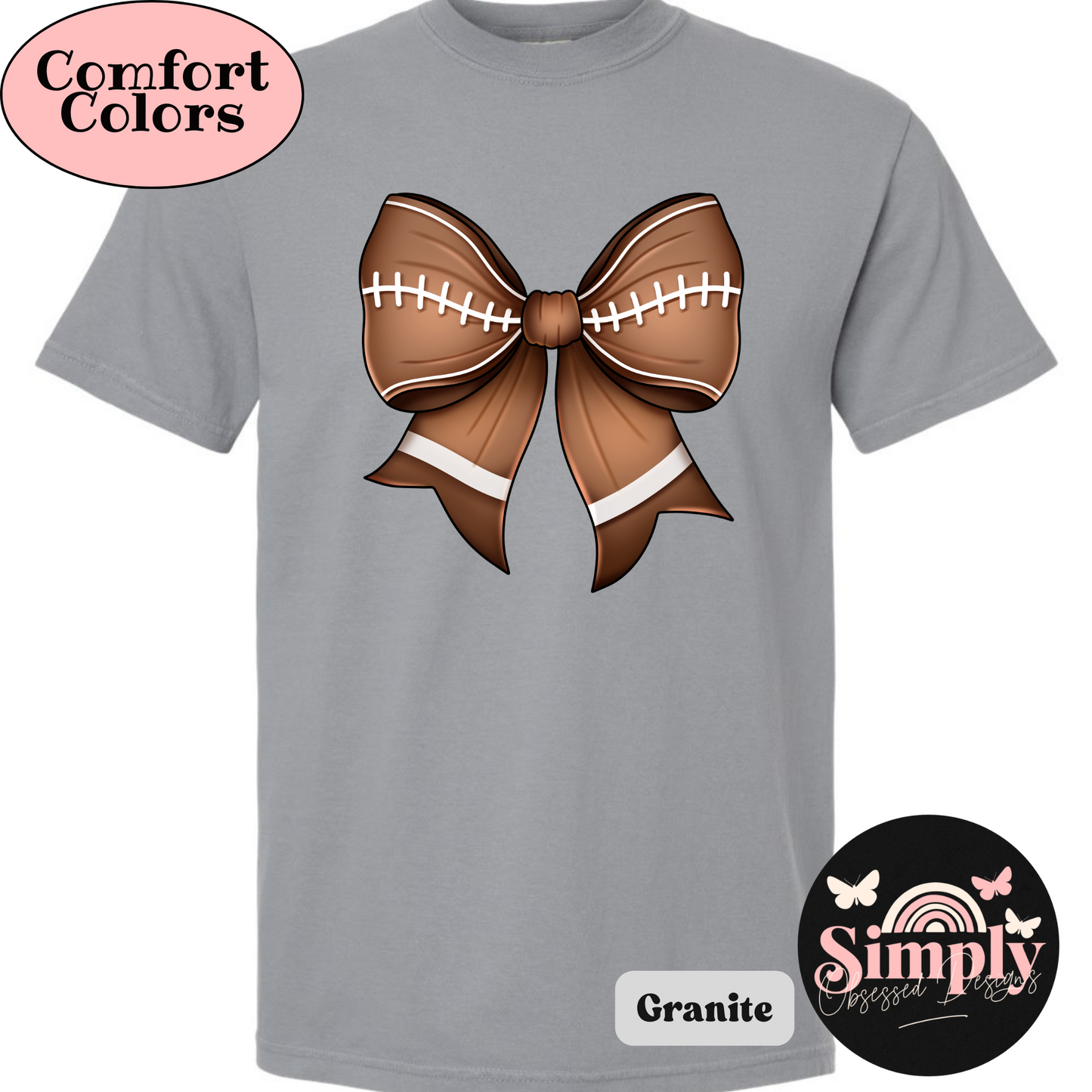Football Coquette Bow