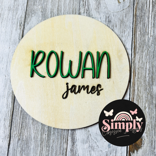 Custom baby Name sign *DISCOUNTED AT CHECKOUT*