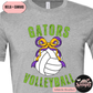 Gators Volleyball Coquette Tee