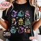 Neon Ghosts & books Tee