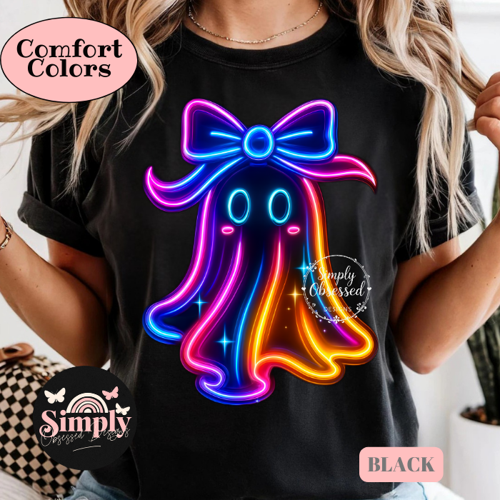 Neon Ghost with Coquette Tee