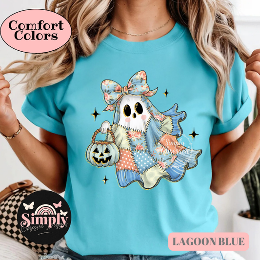 Patchwork Ghost Tee