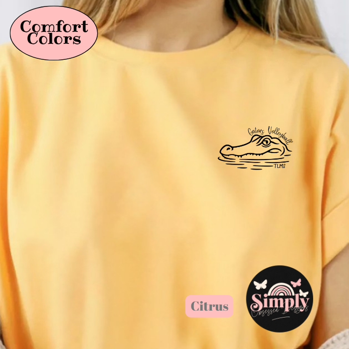 Gators Volleyball Alligator TLMS