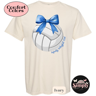 Volleyball Coquette Tee- Add your team or Club Name!