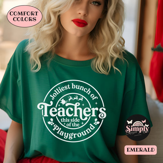 Jolliest bunch of Teachers on this Side of the Playground