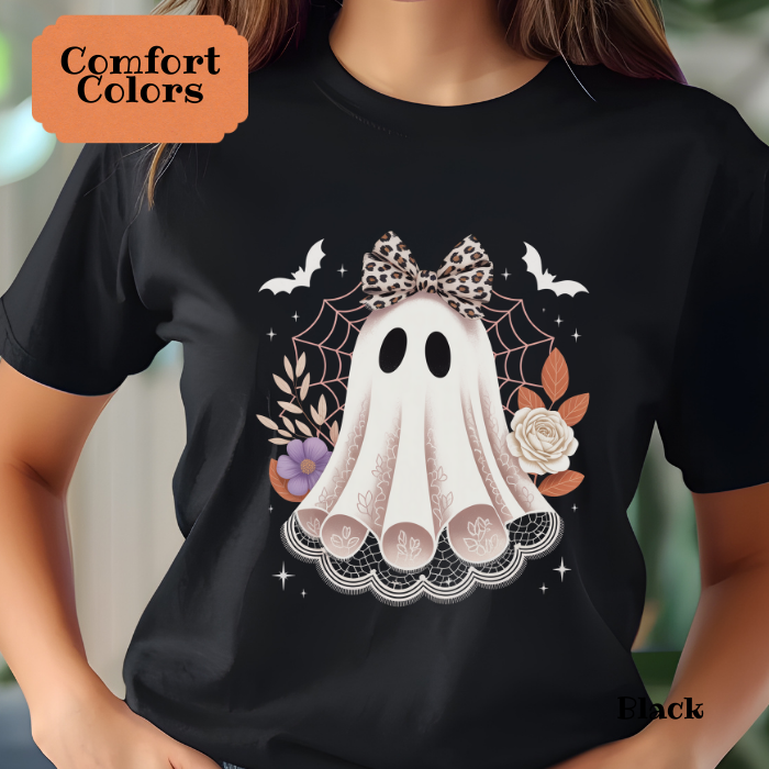 Faux Lace Ghost Tee