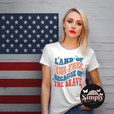 Land of the Free because of the Brave