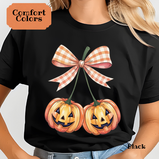 Pumpkin  Cherries Tee