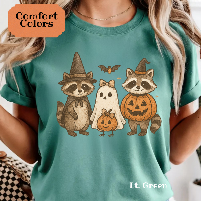 Raccoons in Costume Tee