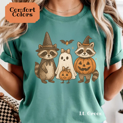 Raccoons in Costume Tee