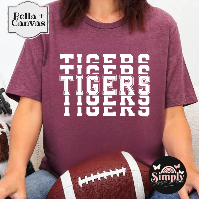 Custom Stacked Team Shirts