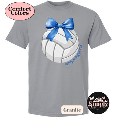 Volleyball Coquette Tee- Add your team or Club Name!
