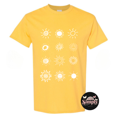 Warm Sunshine Doodle Tee