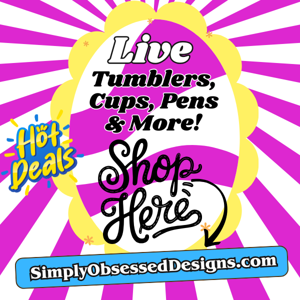 Live Cups, Pens, Tumblers